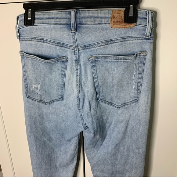 Lucky Brand Bridgette Skinny Raw Hem Jeans - Picture 8 of 15